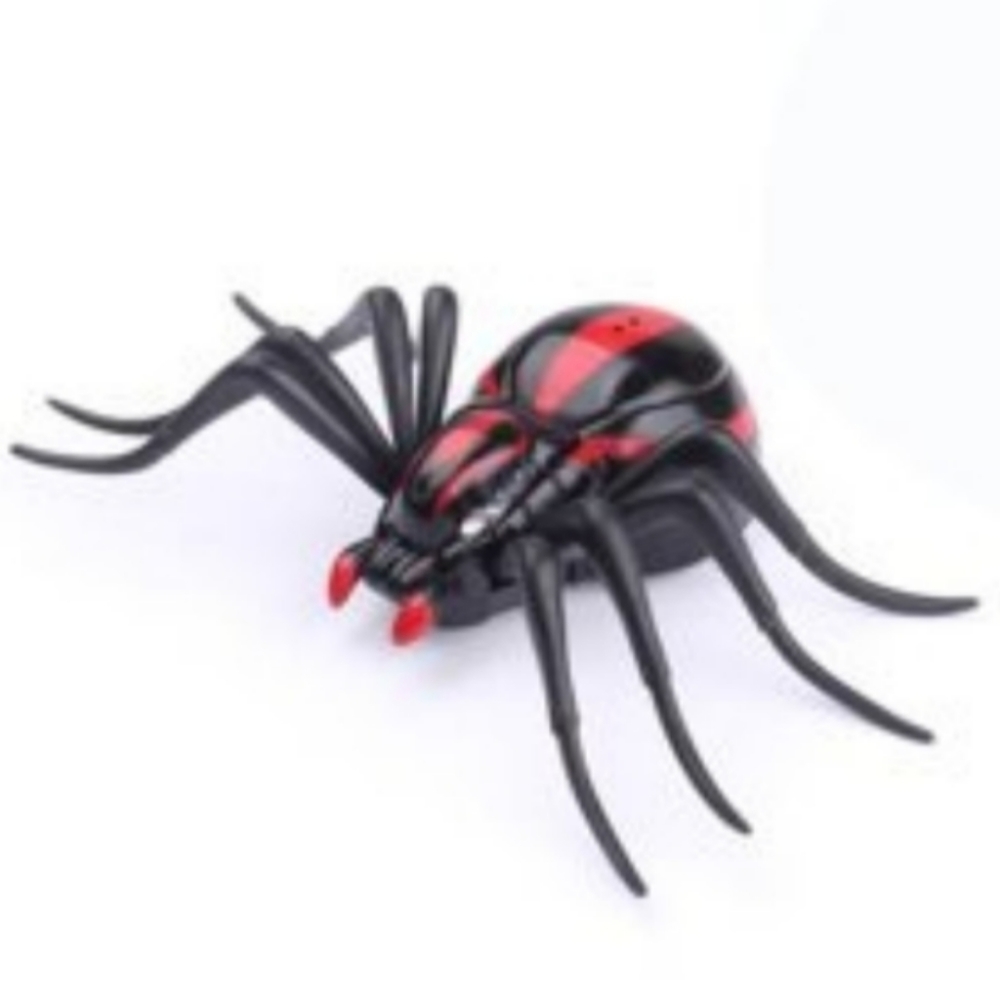 Automated Spider Decor Black & Red